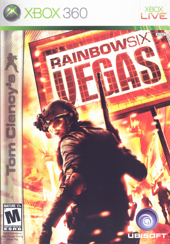 Rainbow Six: Vegas box art for Playstation 3
